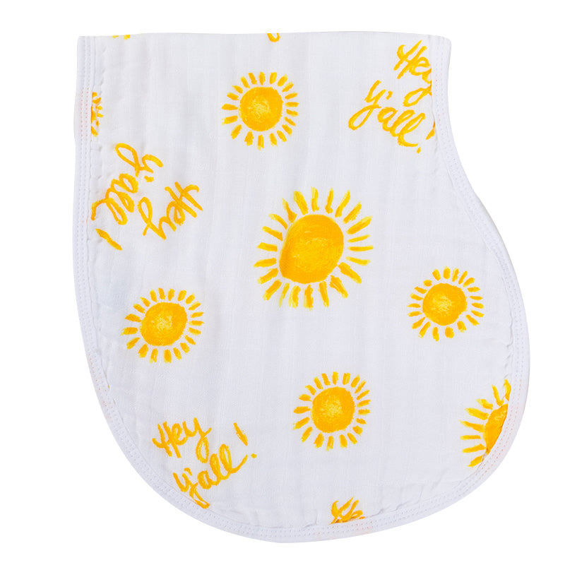 Hey Ya'll Burp Cloth and Bib