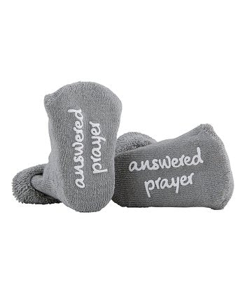 Answered Prayer Baby Socks