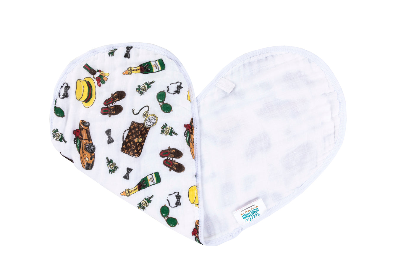 Dapper Napper Burp Cloth and Bib