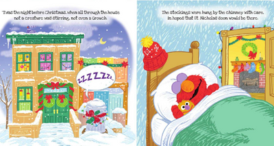 'Twas the Night Before Christmas on Sesame Street!