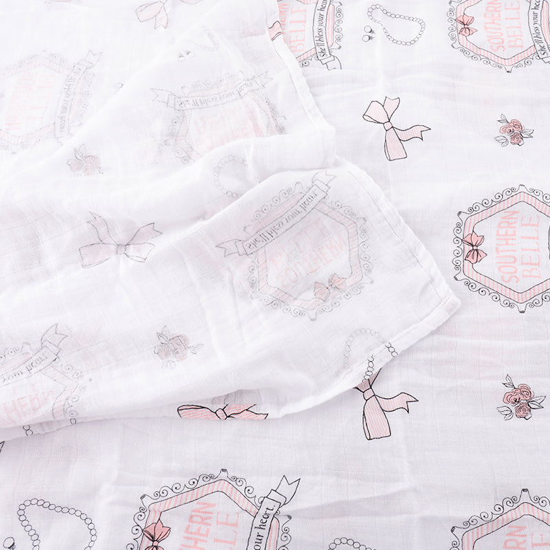 Southern Belle Swaddle Blanket