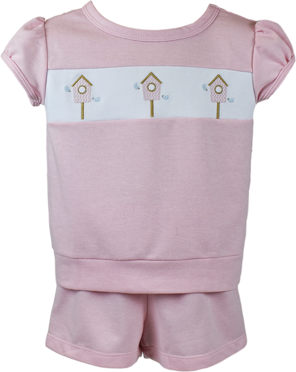 Bird House Two Piece Set