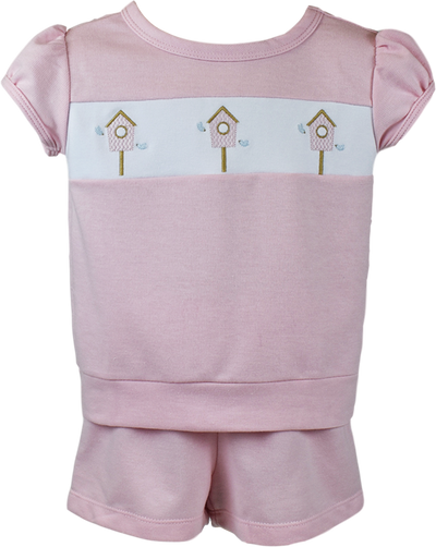 Bird House Two Piece Set